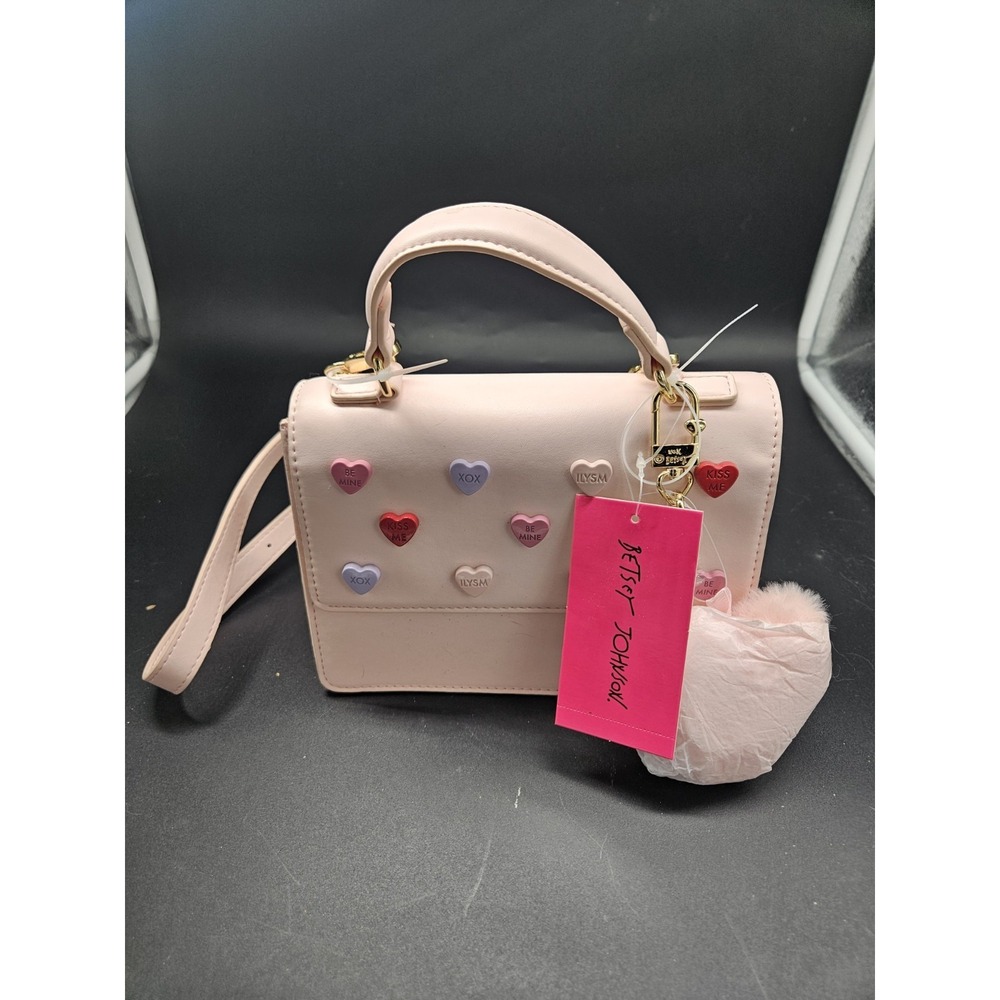 betsy johnson Valentine's Day Conversation Heart Bag